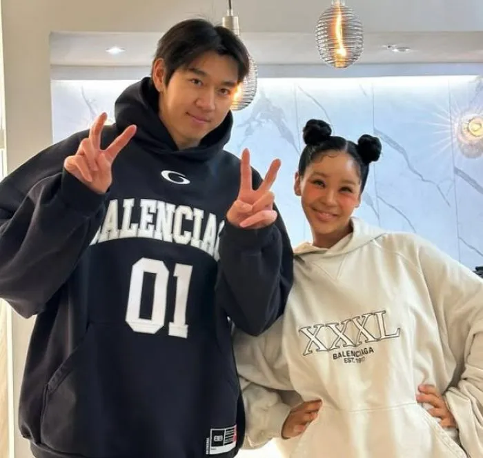 '이대은♥' 트루디, 깜짝 임신 소식 공개…"태명은 금똥이"