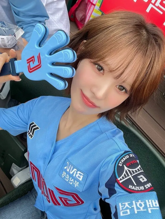 레드벨벳, 웬디, 롯데자이언츠, 시구, 야구