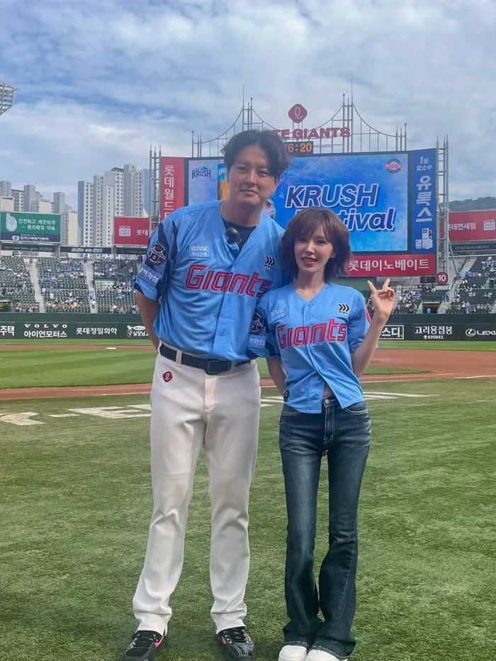 레드벨벳, 웬디, 롯데자이언츠, 시구, 야구