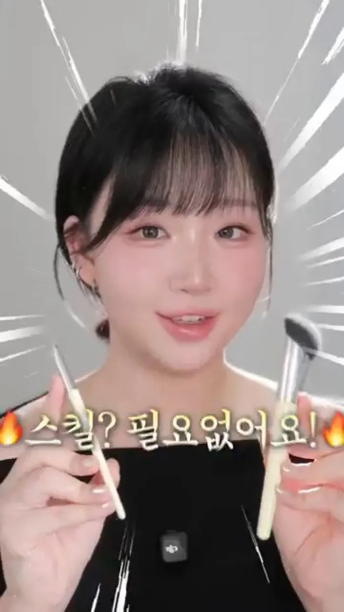 Dúo de brochas correctoras de piel y manchas de PiliMili, Brocha Correctora de Piel 829, Brocha Correctora de Piel 813