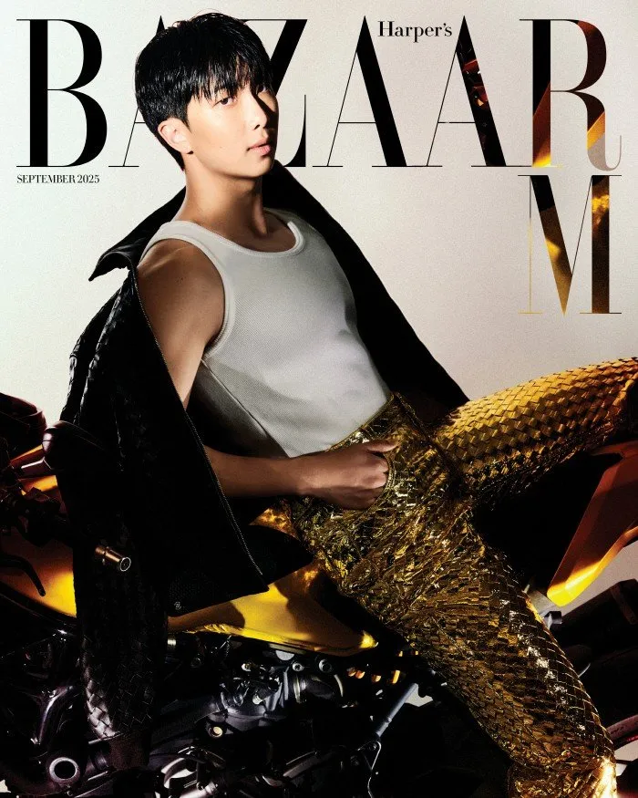 [화보] 방탄 RM "거울 보며 표정·포즈 연습…어려워"