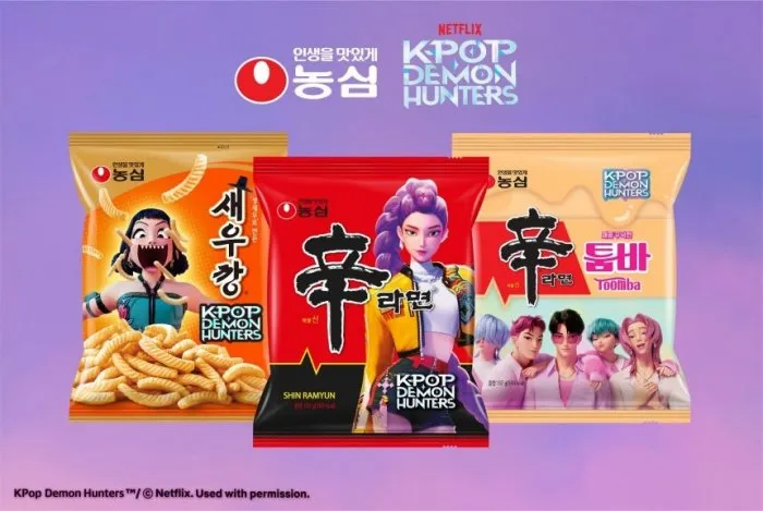 노 젓는 농심…넷플릭스 '케데헌' 입힌 신라면·새우깡 출시