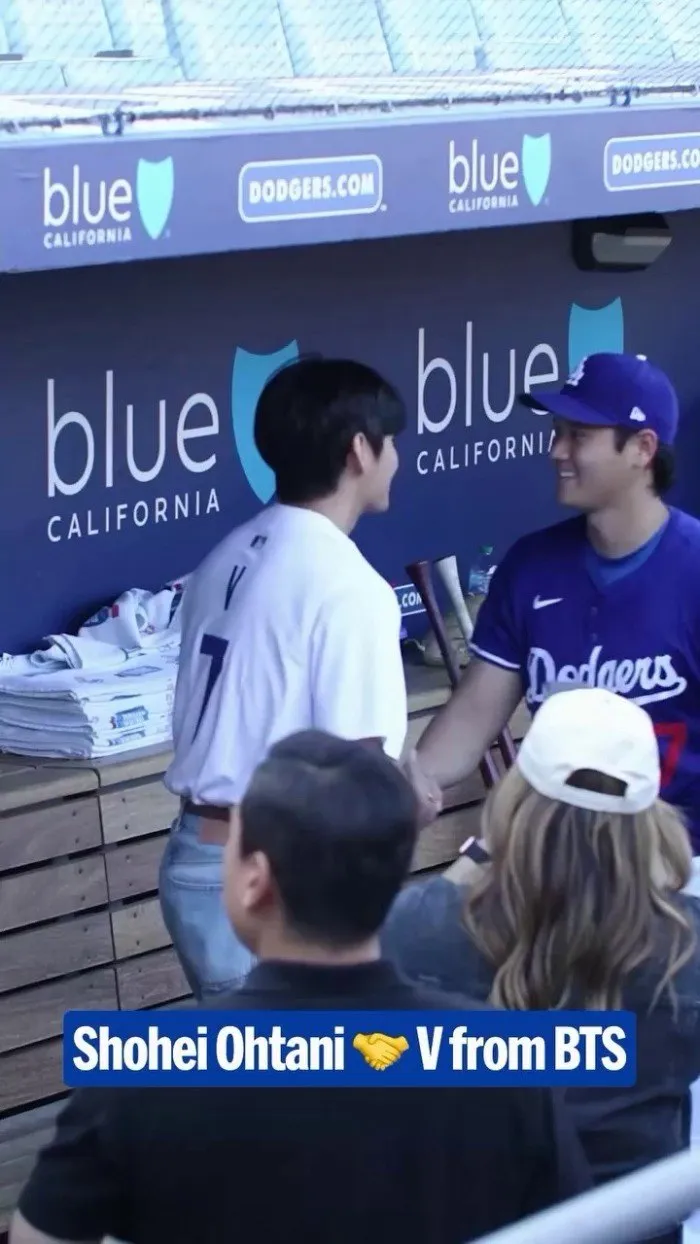 뷔, 오타니, 메이저리그, 다저스, 팬반응
