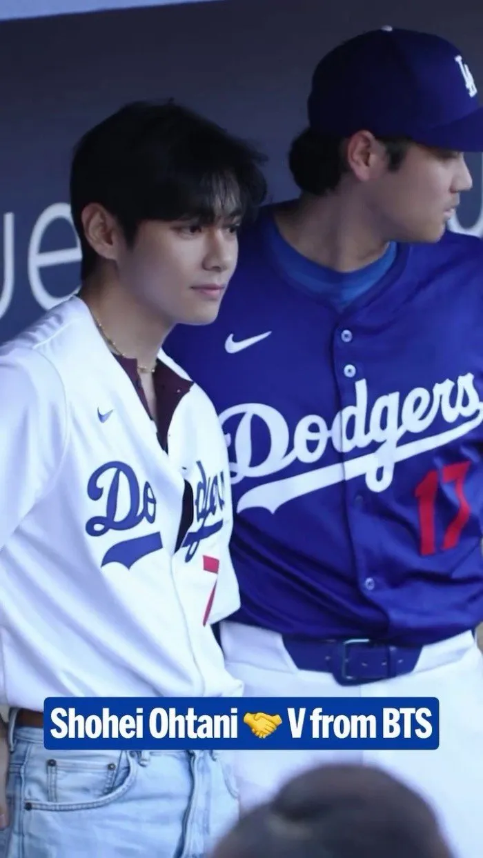 뷔, 오타니, 메이저리그, 다저스, 팬반응