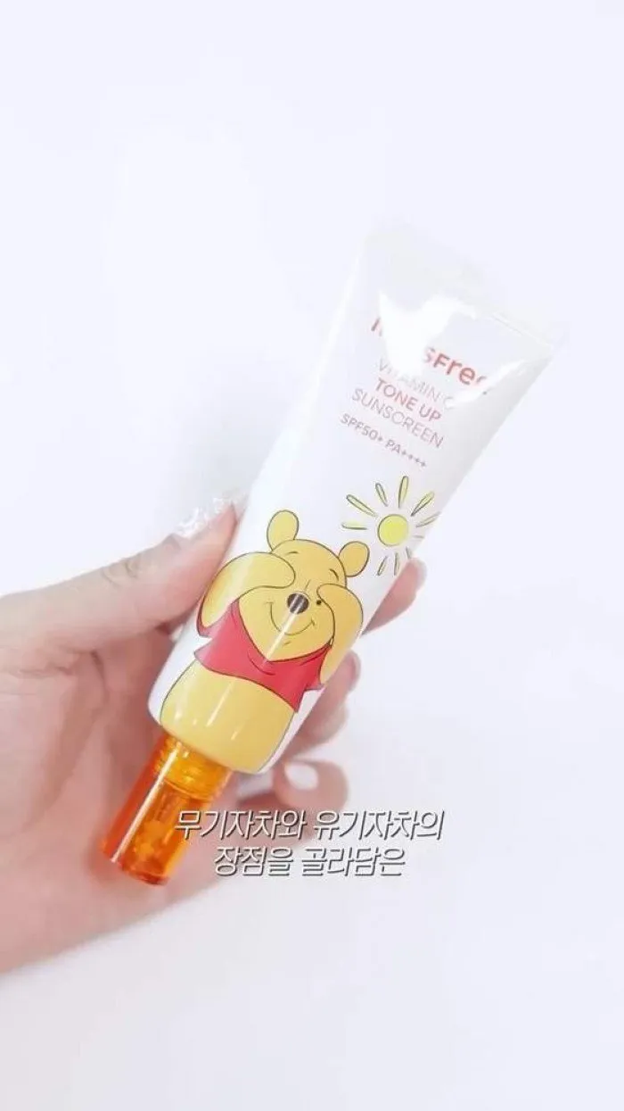 이니스프리 비타민C 피치 톤업 선스크린