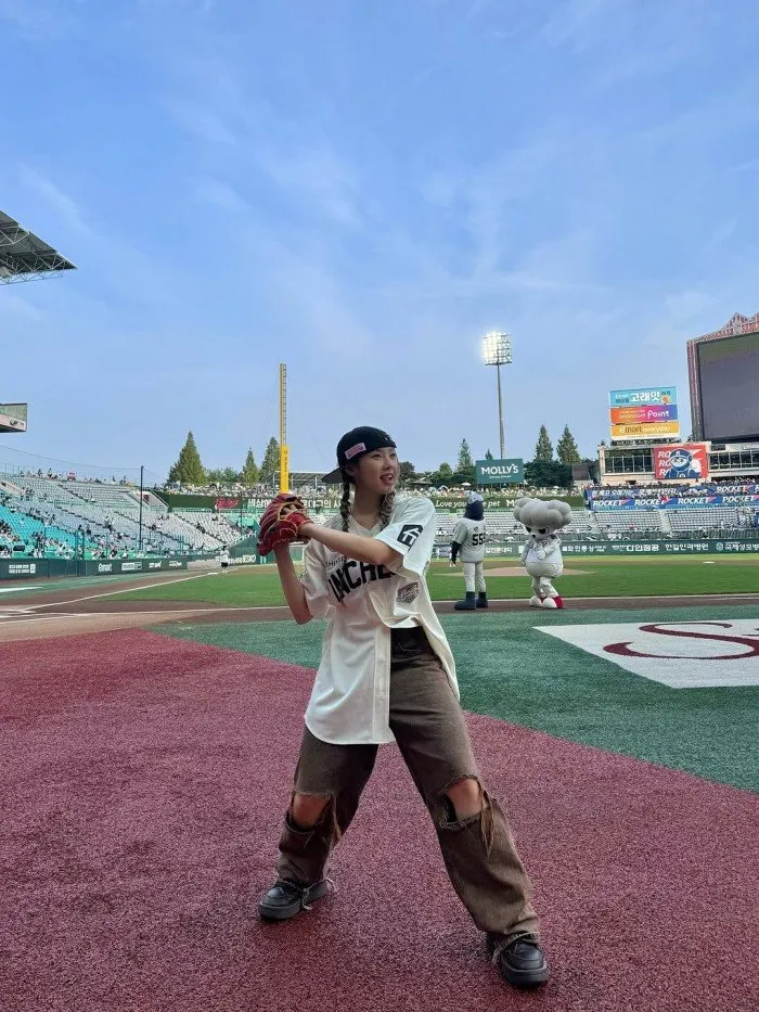 'Street Woman Fighter' Lee Jung, a bittersweet incident but shines as 'Victory Fairy' for SSG