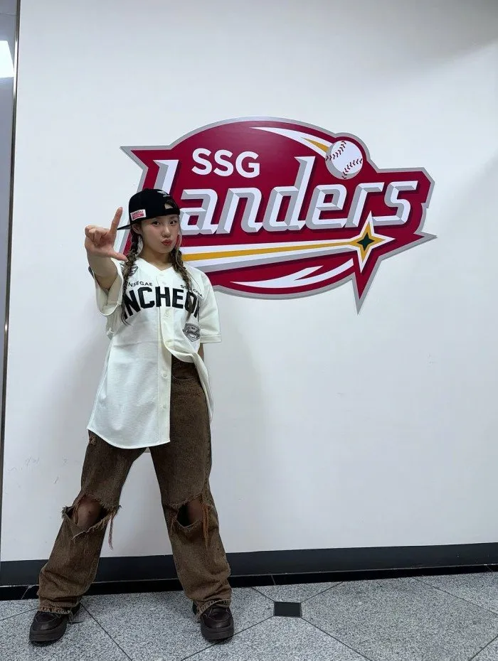 bailarina, Street Woman Fighter, Lee Jung, béisbol, SSG Landers, hada de la victoria
