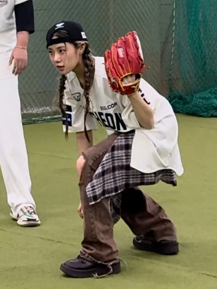 bailarina, Street Woman Fighter, Lee Jung, béisbol, SSG Landers, hada de la victoria