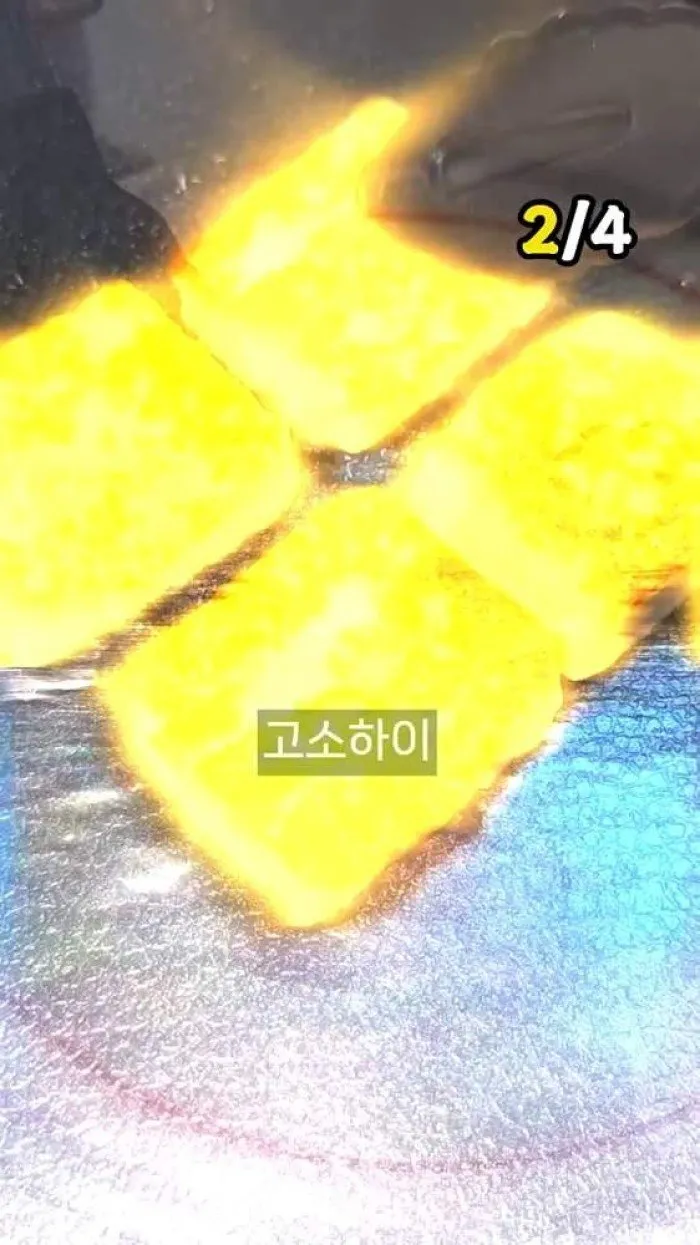 Pollo Katsu de mozzarella de pechuga de pollo frescas theEASY, Queso asado Kodano, Tteok de helado de leche de Yonsei, Tteok de queso suave de Food Matnam