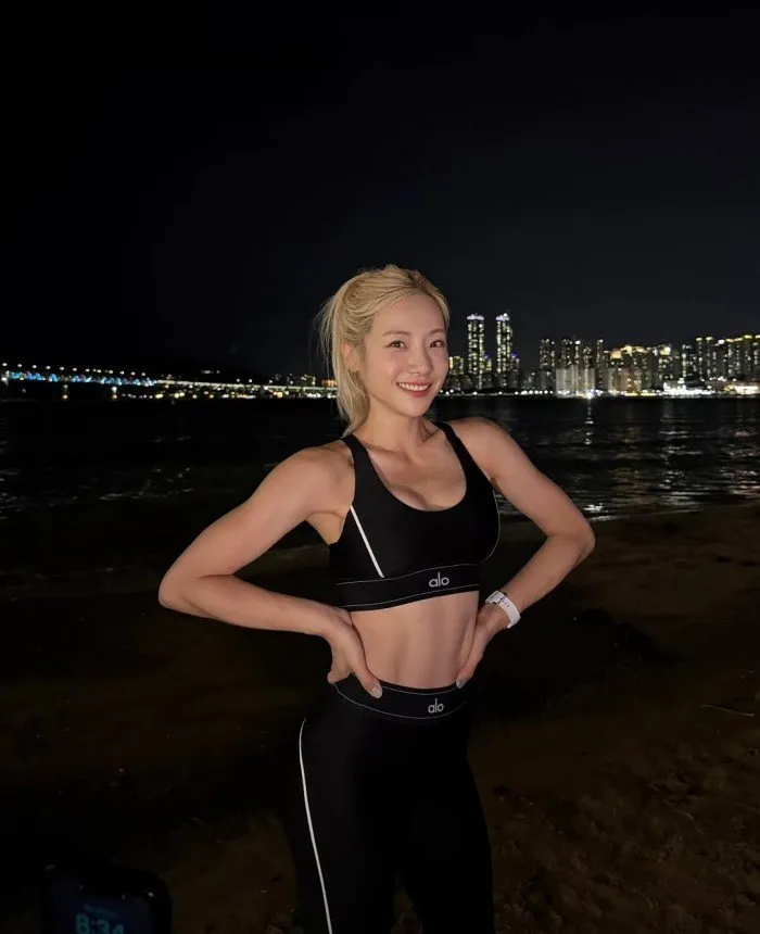 심으뜸, 인스타그램, 운동, 몸매