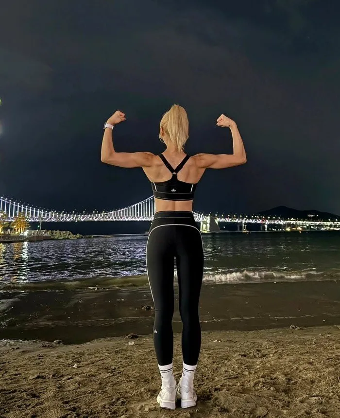 심으뜸, 인스타그램, 운동, 몸매