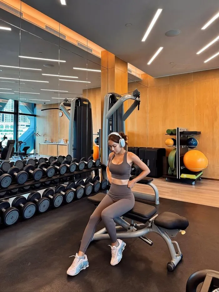 Kim Hee-jung, Ejercicio, Instagram, Gimnasio, Fitness