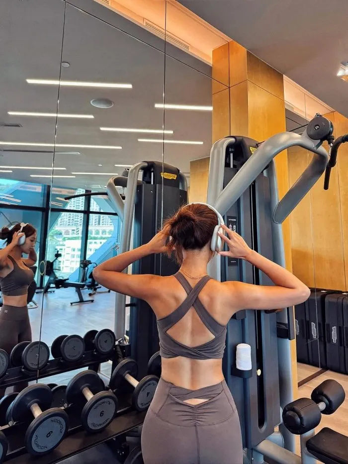 Kim Hee-jung, Ejercicio, Instagram, Gimnasio, Fitness