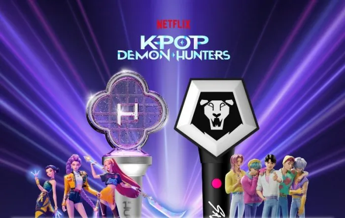 K-popDemonHunters, Lightsticks, HuntRix, LionBoys