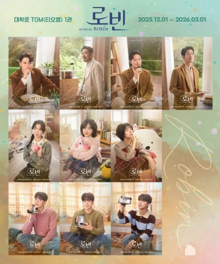 創作ミュージカル, ロビン, チェ・ジェウン, キム・デジョン, キム・ジョング, パク・ヨンス, ヨン・ジヒョン, キム・ダニ, キム・イジン, ハン・サンフン, チェ・ジェウン, キム・スホ