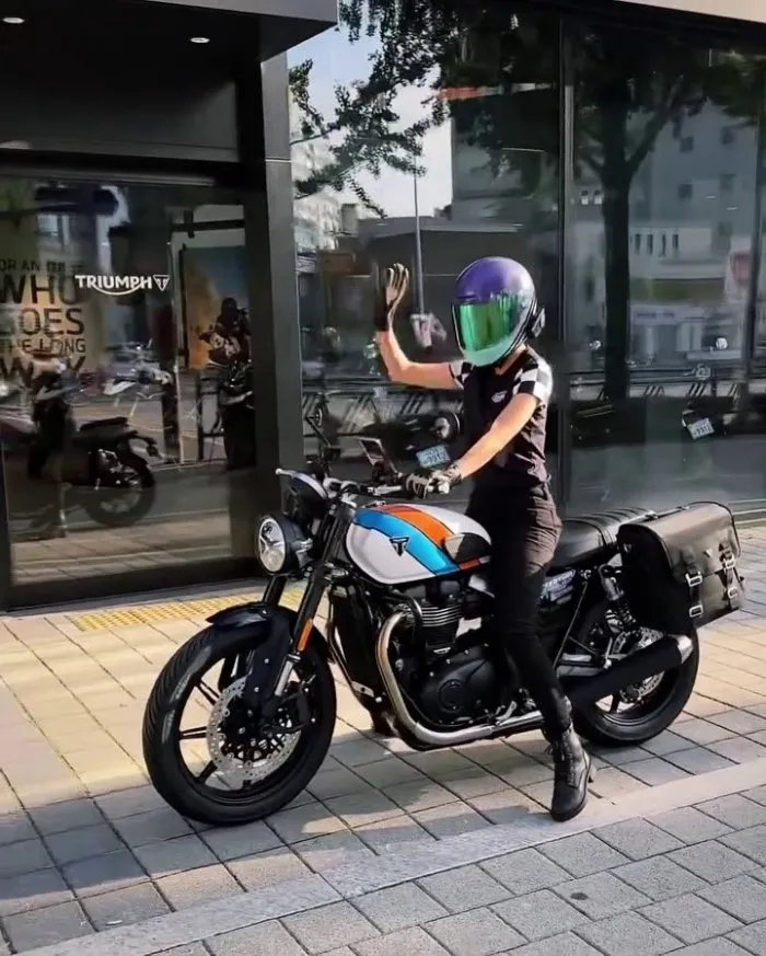 오정연, 인스타그램, 바이크