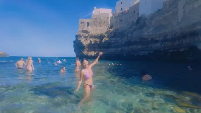 Uhm Jung-hwa, Italia, playa, bikini, Monachile