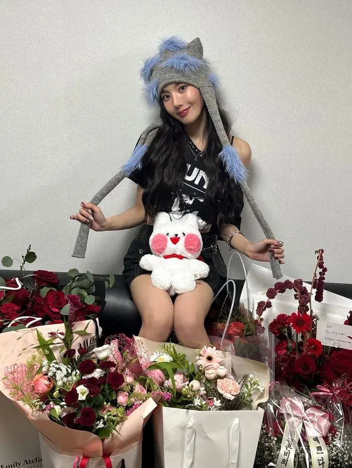 Kwon Eun-bi, Instagram, Año Nuevo, despedida, Waterbomb