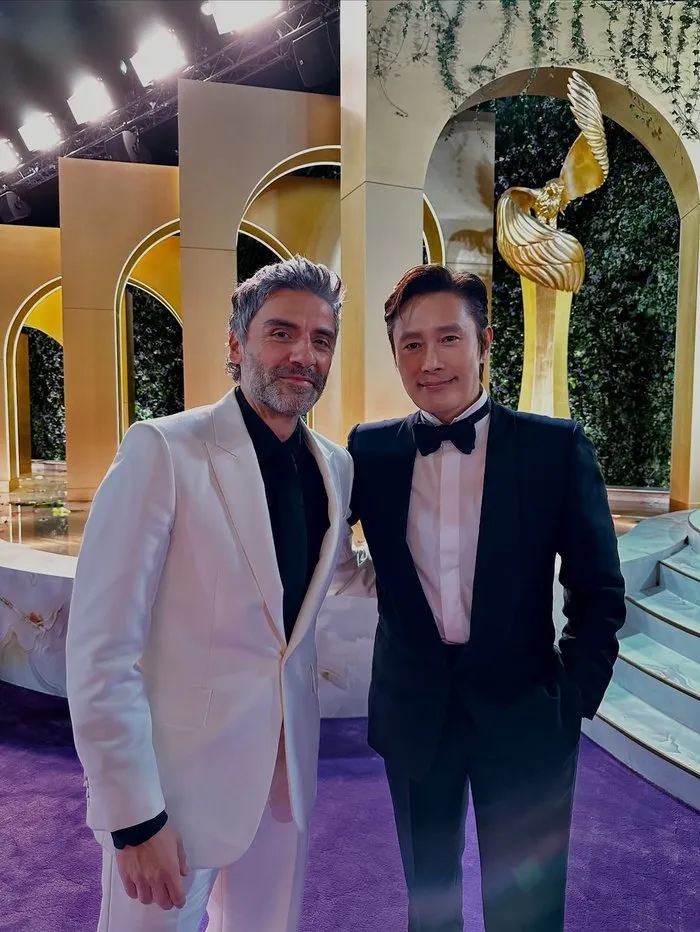 이병헌, 인스타그램, 할리우드, 레드카펫, 문나이트, 마블, 오스카 아이작, 어쩔수가없다, 영화, 디즈니+