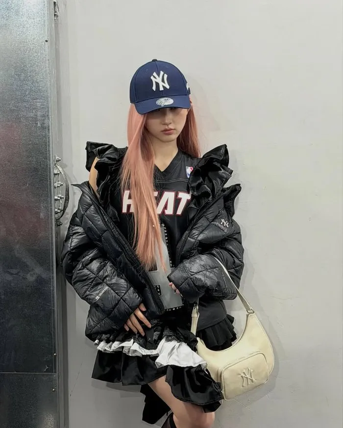 아이브, 가을, MLB, 패션, 인스타그램, 소두