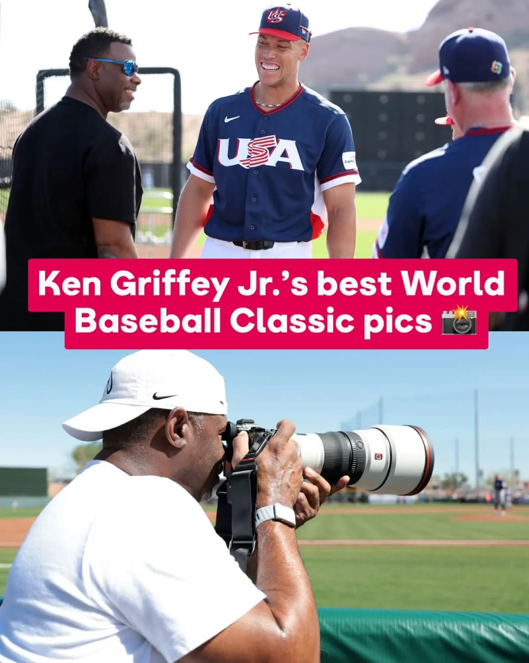 KenGriffeyJr, World Baseball Classic, photographer, MLB, legend