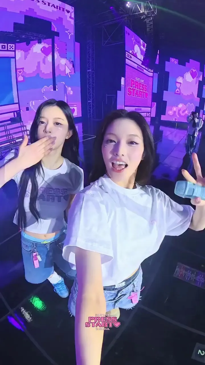 ILLIT, grupo, concierto