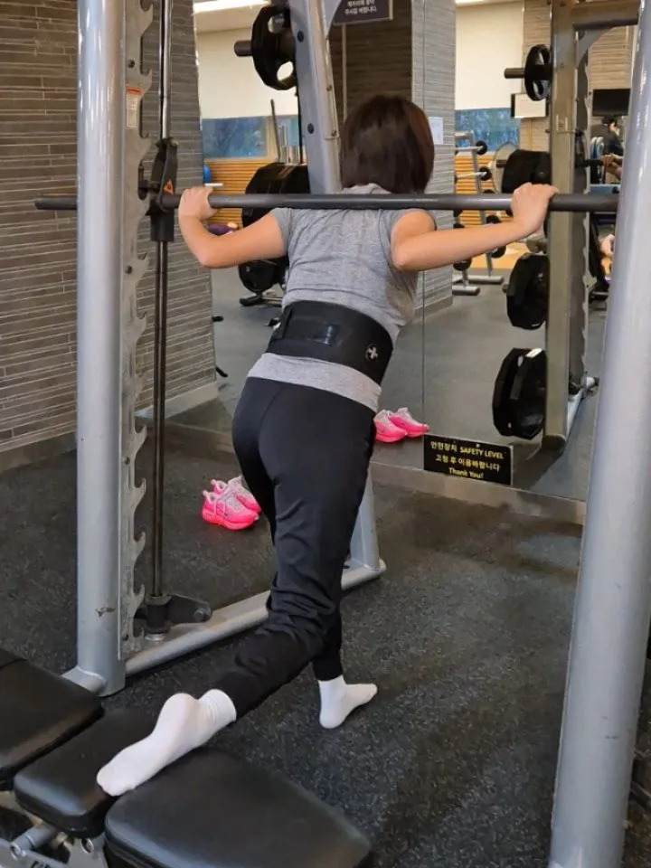 김지혜, 운동, 인스타그램