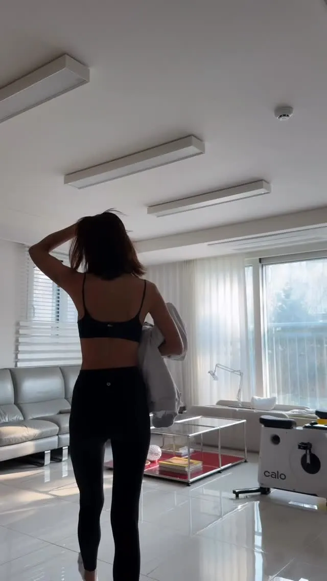 김빈우, 운동으로 건강미 발산