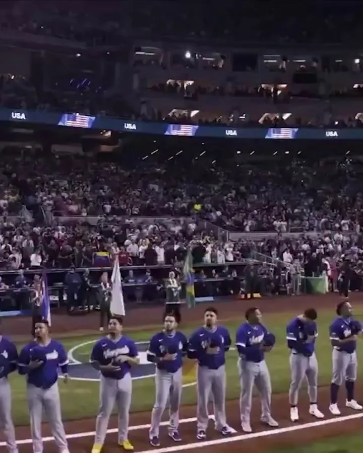 mlb, 국가, 미국 대표팀, 제창, 팬 반응