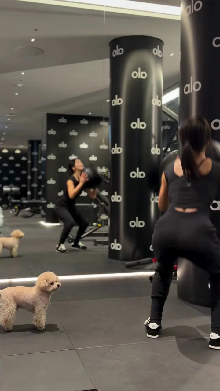 Jung Hye-young, ngôi sao fitness, tập luyện