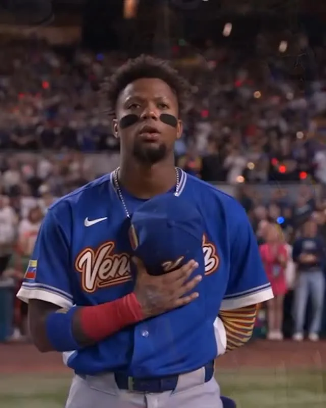 เวเนซุเอลา บรรเลงเพลงชาติในศึกเวิลด์เบสบอลคลาสสิก