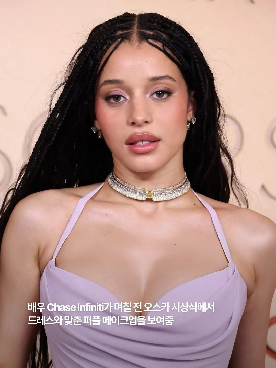 Chase Infinity, Actor, Oscars makeup