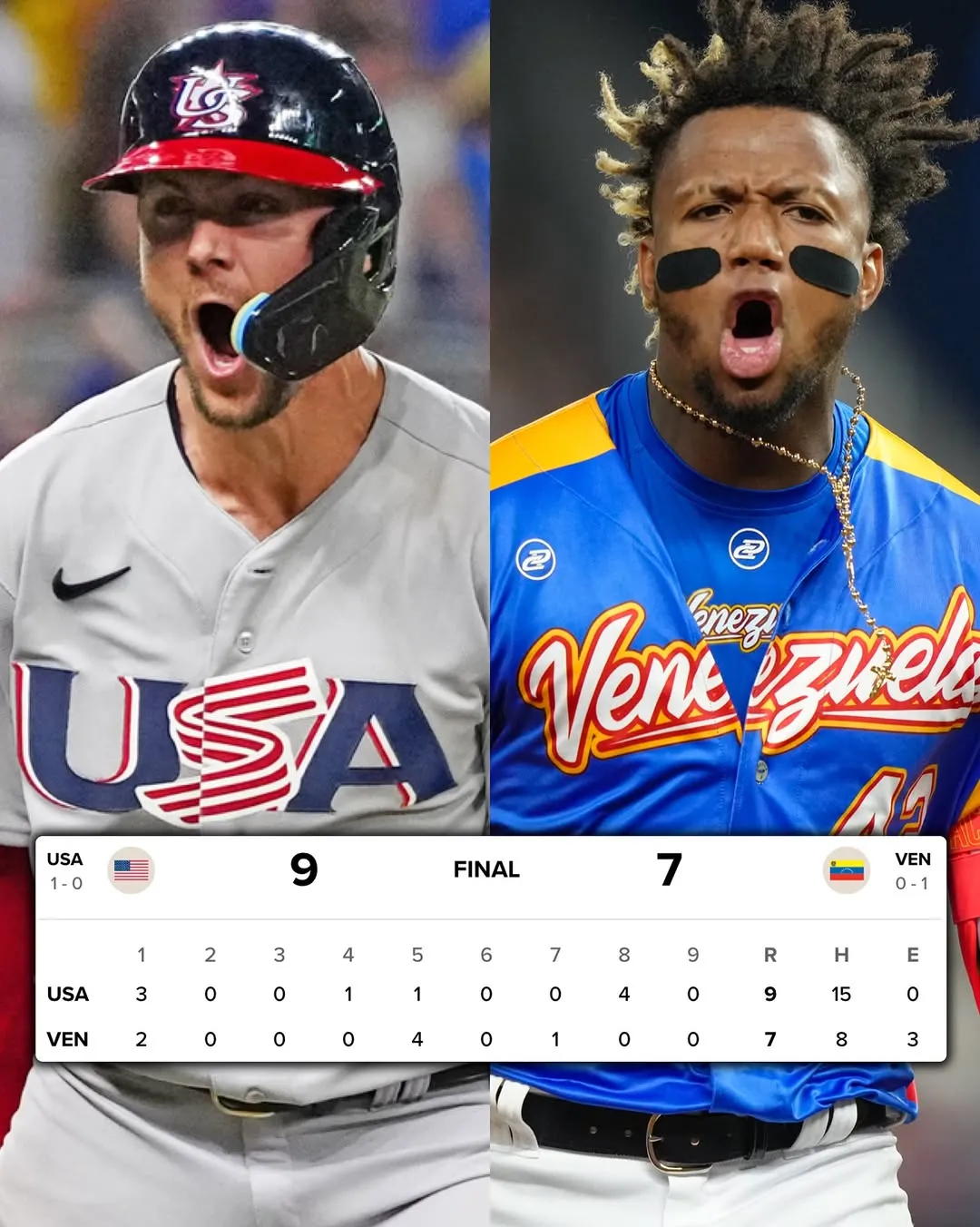 흥미진진한 대결, MLB 인스타그램 업데이트