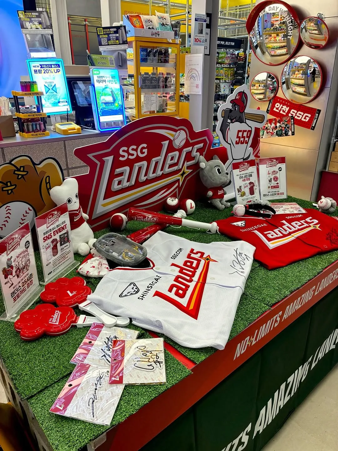 「SSG Landers」於聖水展開快閃活動