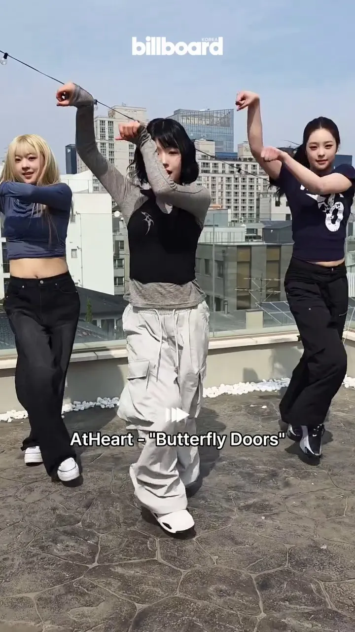 Billboard Korea, ATHEART, Butterfly Doors, hướng dẫn vũ đạo, ca khúc mới