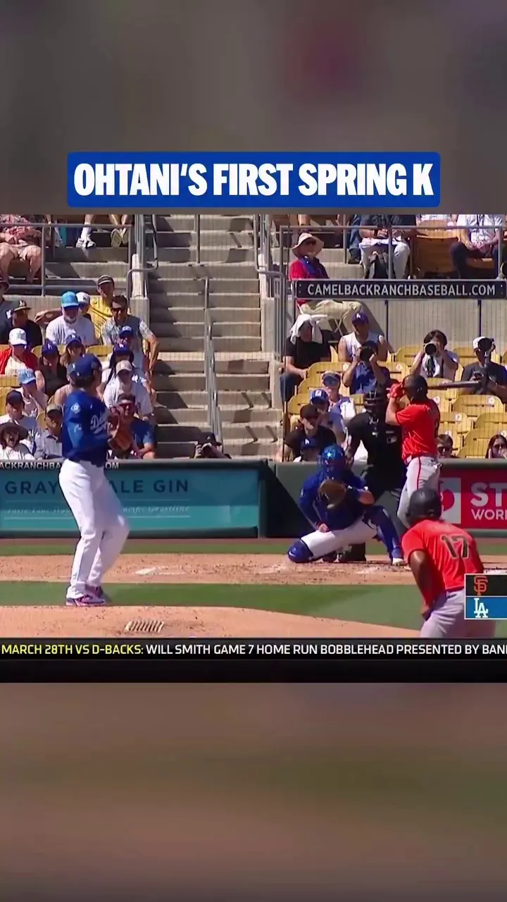 Shohei Ohtani, cầu thủ bóng chày, strikeout