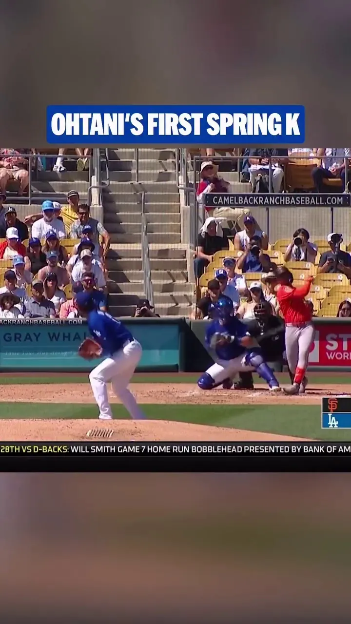 Shohei Ohtani, cầu thủ bóng chày, strikeout