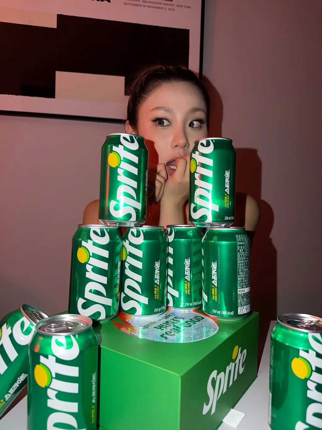 LEEjung, 舞者, 雪碧