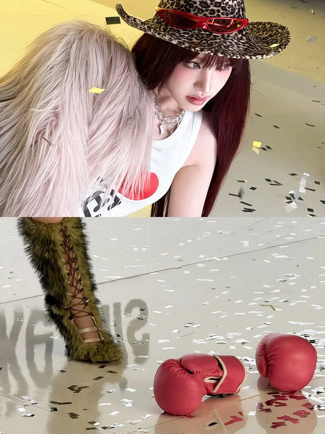 IVE, idol, atualização no Instagram, moda, visual