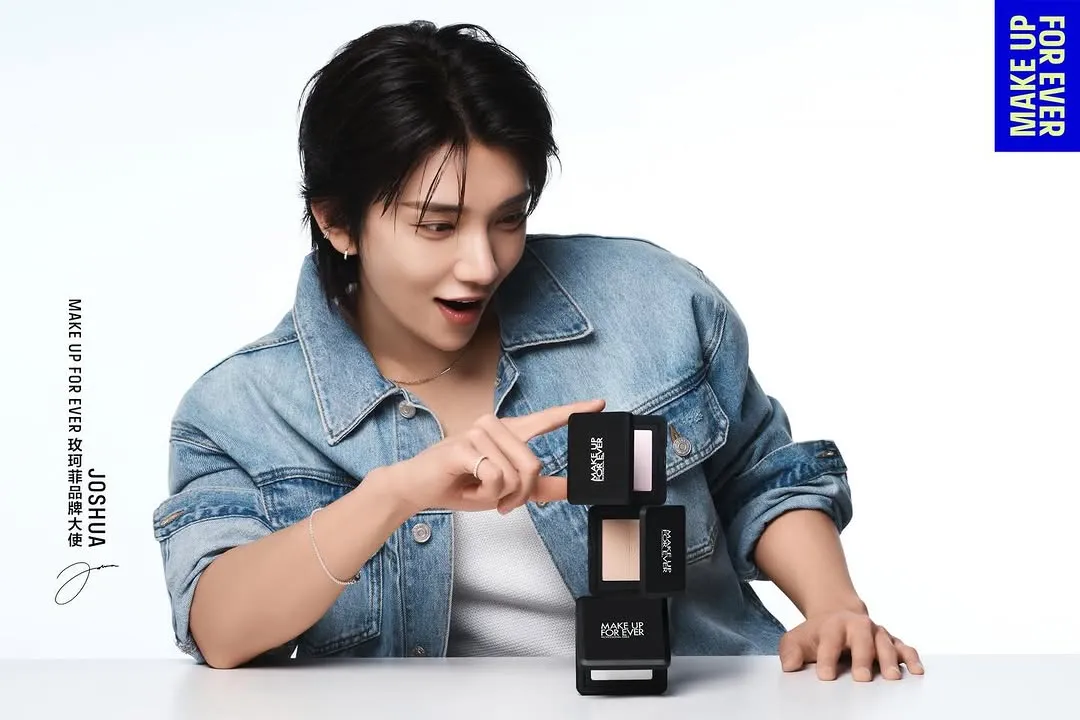 세븐틴, 조슈아, 메이크업, 광고, 팬