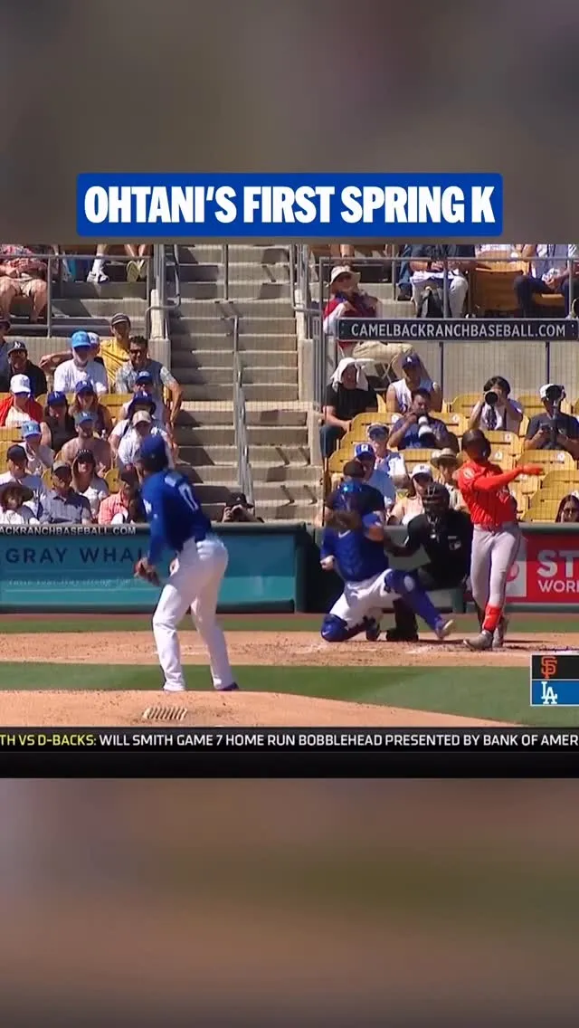 大谷翔平展現別樣風貌，以99英里速球奪下首K