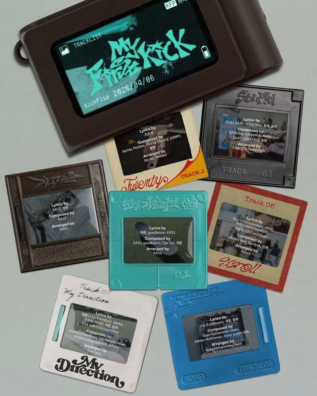 Park Jin-young mengungkap teaser album baru