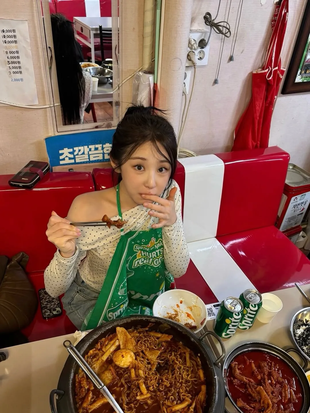 อีแชยอนสุดน่ารัก ชาร์จพลังด้วยโดพามีนความเผ็ดทั้งวัน!