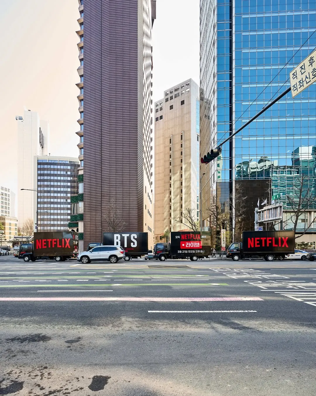 Netflix, BTS, Seoul, live truck, comeback