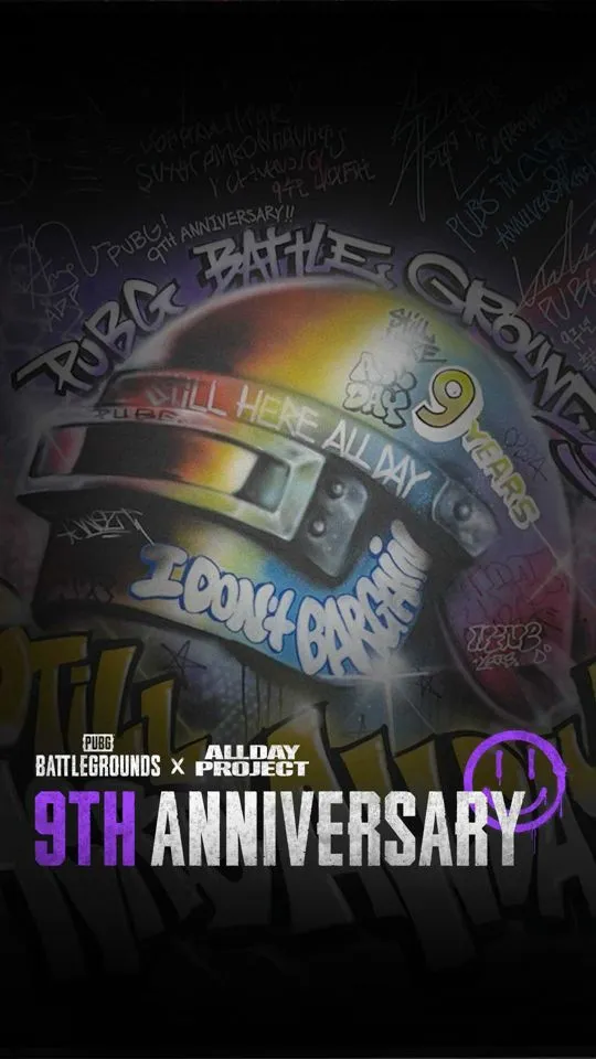 All Day Project công bố thông điệp đặc biệt mừng kỷ niệm 9 năm PUBG