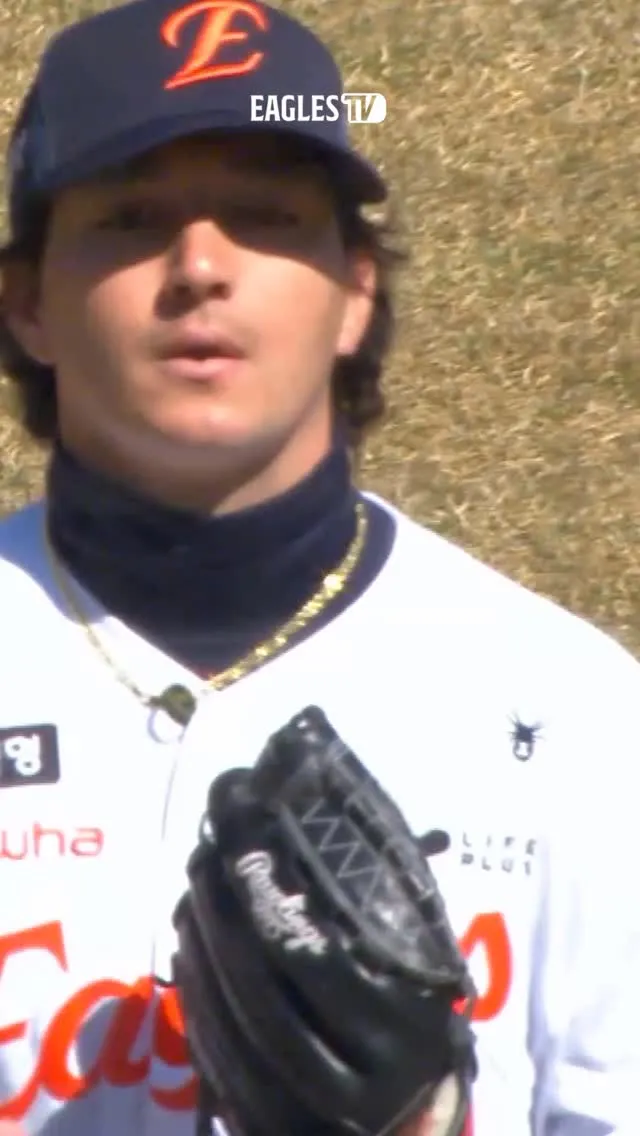 “Owen nhảy múa” — Hanwha Eagles khoe cú sweeper tỏa sáng trên Instagram