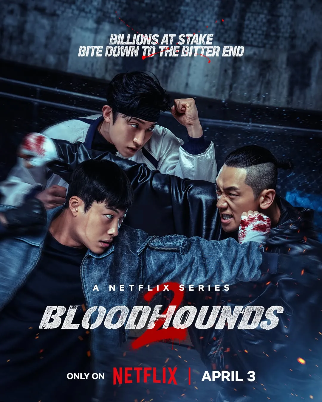 Netflix Korea, 'Bloodhounds' Season 2, Poster reveal