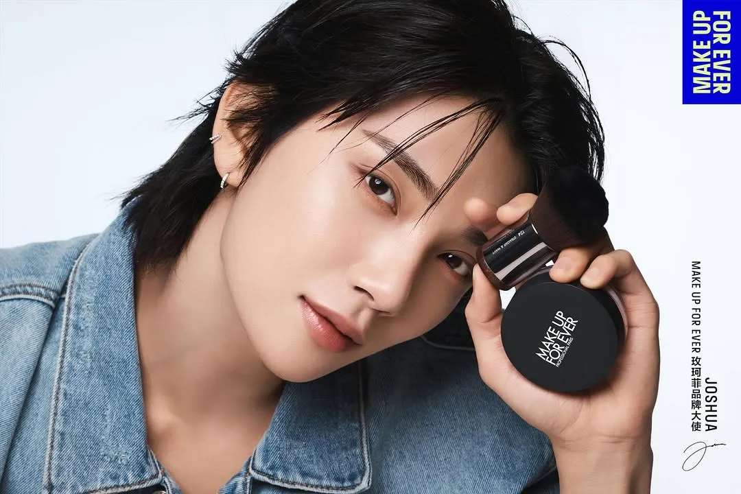 SEVENTEENのジョシュア、メイクアップフォーエバーの広告を公開　気品あふれるビジュアル