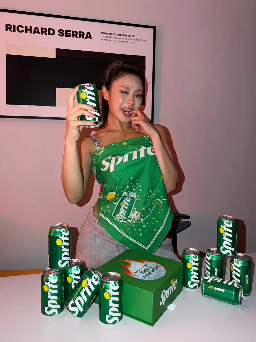 LEEjung, 舞者, 雪碧