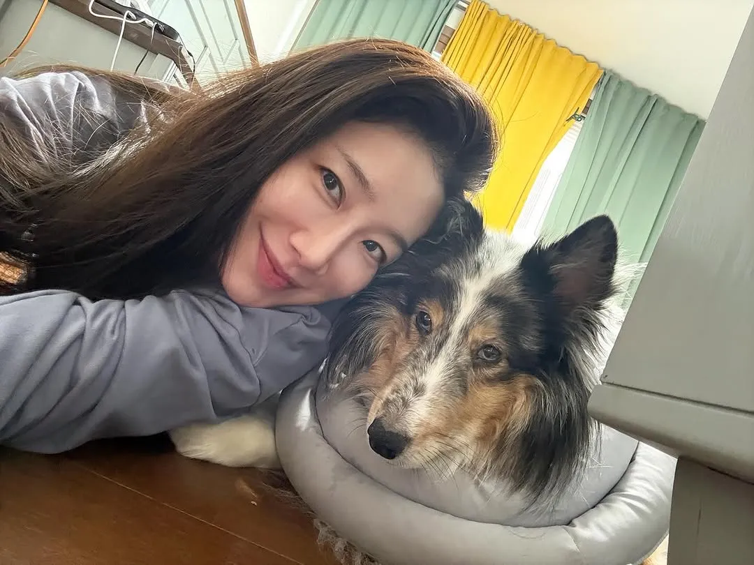 따뜻한 애정, 김하영의 인스타그램 업데이트